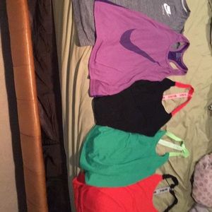 Nike Workout Tops- Sz Med- EUC- All Tops Included